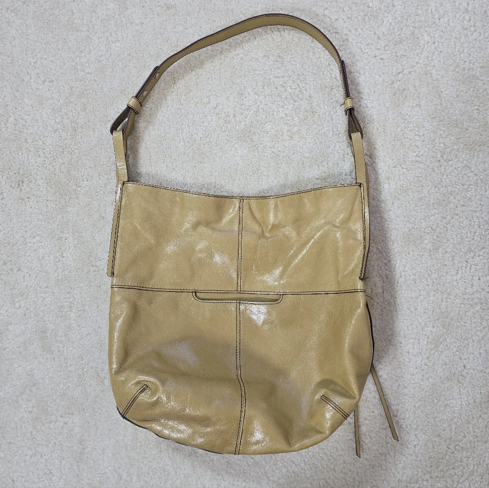 HOBO Pebbled Leather Shoulder Bag